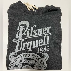 Pilsner Urquell grey hoodie size L